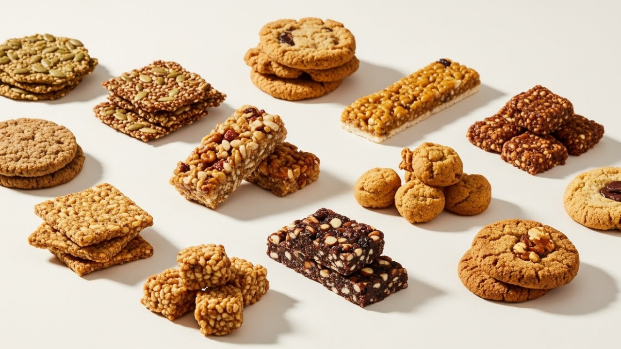 Glutensiz Atıştırmalıklar | Gün Boyu Güvenli ve Lezzetli Enerji