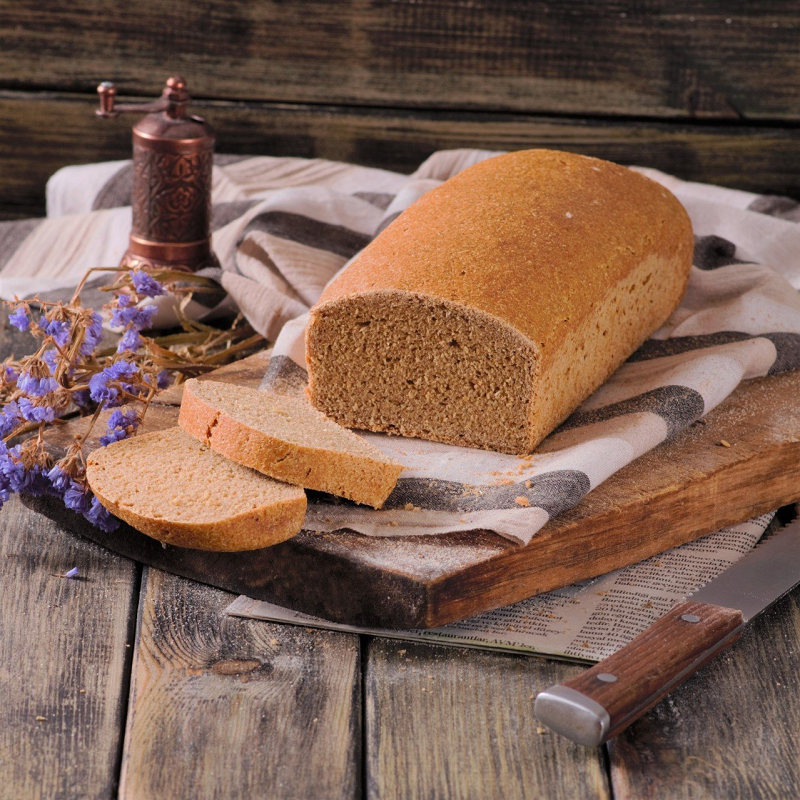 Ekşi Mayalı Ata Tohum Tam Siyez Ekmeği Bütün