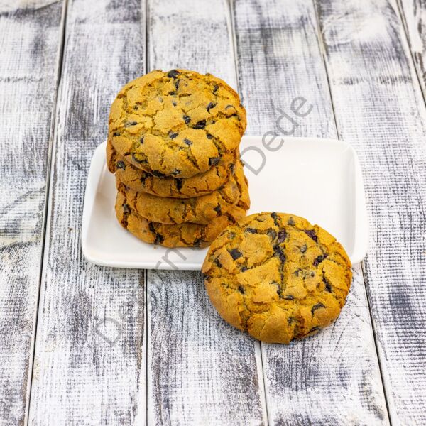 Orman Meyveli Çikolatalı Cookie (Glütensiz ve Şeker İlavesiz)
