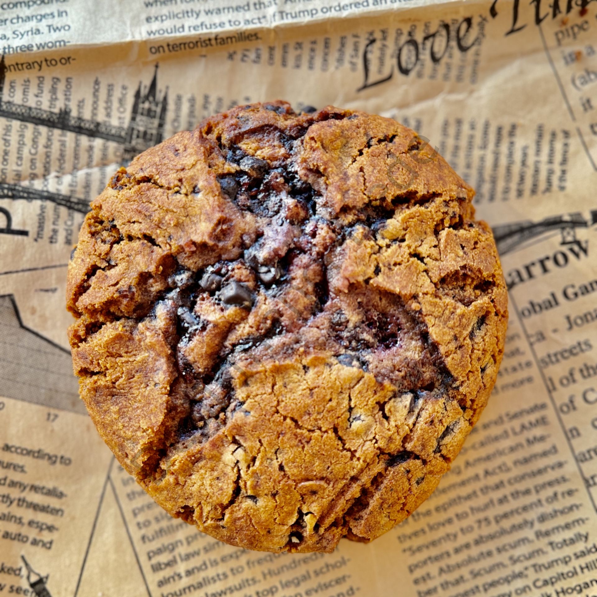 Orman Meyveli Çikolatalı Cookie (Glütensiz ve Şeker İlavesiz)