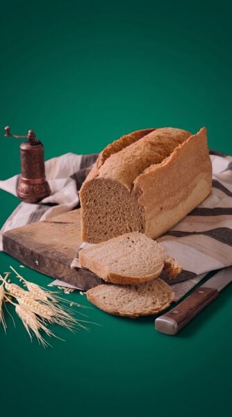 Ekşi Mayalı Tam Buğday Tost Ekmeği