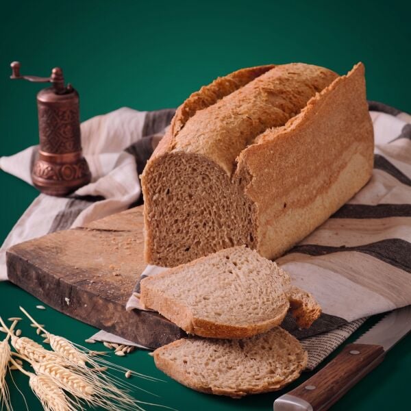 Ekşi Mayalı Tam Buğday Tost Ekmeği