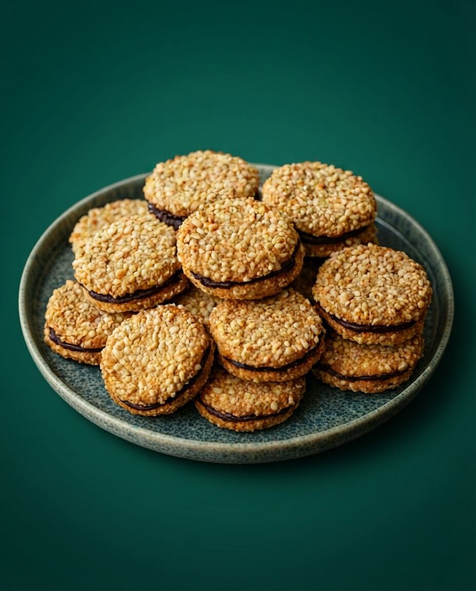 Glutensiz Japonez Kurabiye(Şeker İlavesiz)