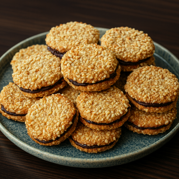 Glutensiz Japonez Kurabiye(Şeker İlavesiz)