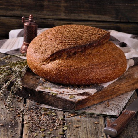 Ekşi Mayalı Tam Buğday Ekmeği Bütün