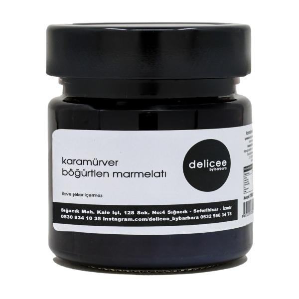 Karamürver Böğürtlen Marmelatı(Şeker İlavesiz)