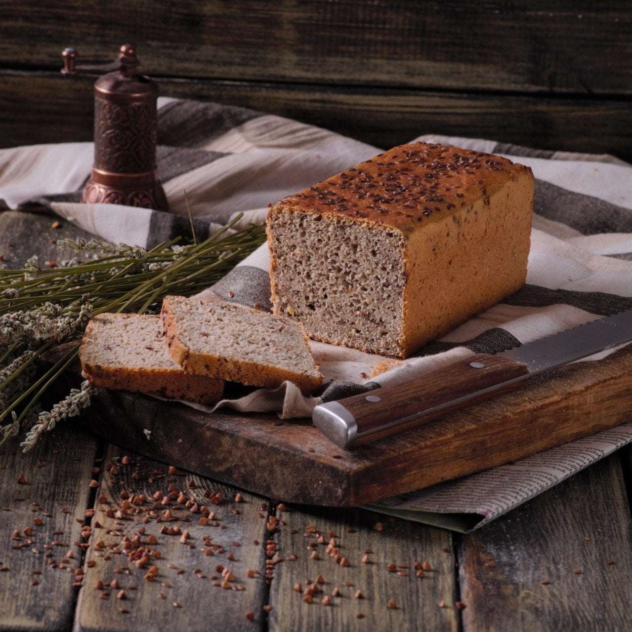 Ekşi Mayalı Karabuğday Ekmeği (Sade) Bütün