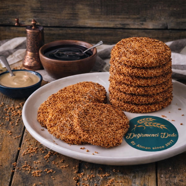 Tahinli Susamlı Kurabiye(Glütensiz  ve Şeker İlavesiz)