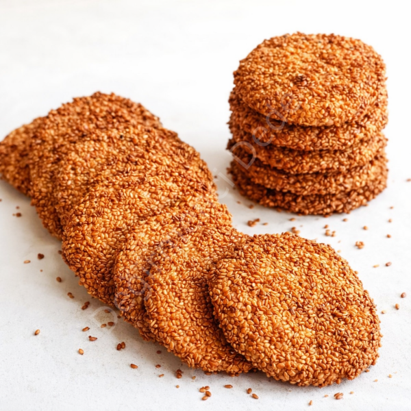 Tahinli Susamlı Kurabiye(Glütensiz  ve Şeker İlavesiz)