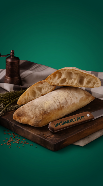 Ciabatta İtalyan Ekmeği (1kg)