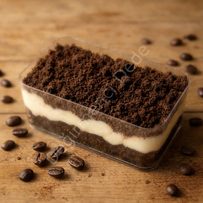 Brownie - Tiramisu(Glutensiz ve Şeker İlavesiz)