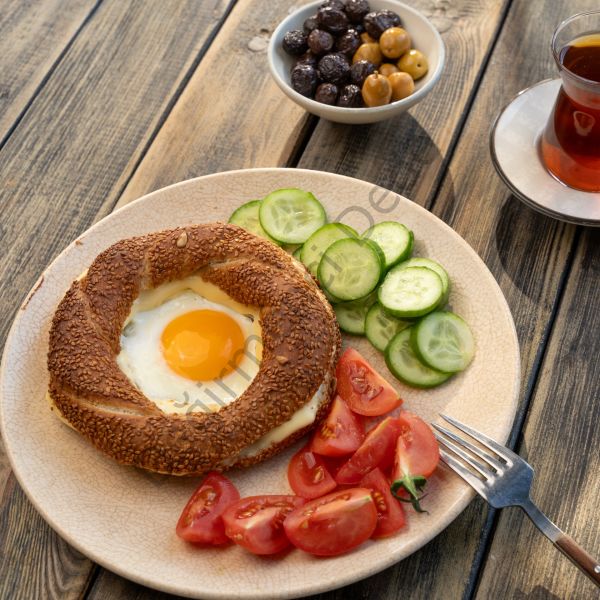 Ekşi Mayalı Tam Buğday Simit(5 adet)