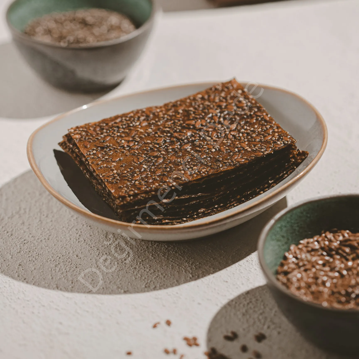 Chia ve Keten Tohumlu Elma Pestili(Şeker İlavesiz ve Glütensiz)