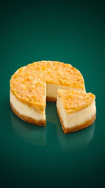 Limonlu Cheesecake Bütün(Şeker İlavesiz ve Glütensiz)