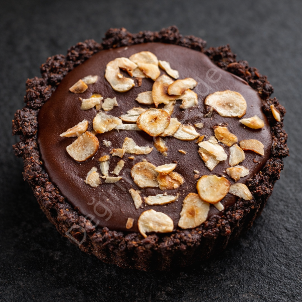 Orman Meyveli Çikolatalı Tart (Glütensiz ve Şeker İlavesiz)