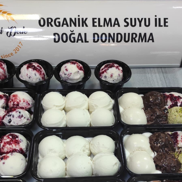 Artizan Dondurma Sade(Şeker İlavesiz, %100 Jersey İnek Sütü) 200ml