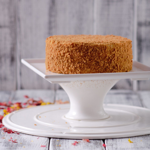 Medovik Rus Pastası Dilim(Şeker İlavesiz)