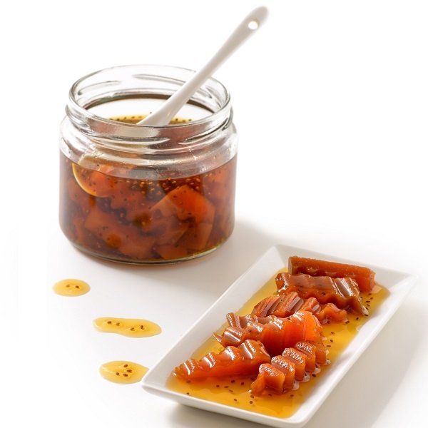 Çıtır Kabak Reçeli Chialı Ev Yapımı (Şeker ilavesiz)