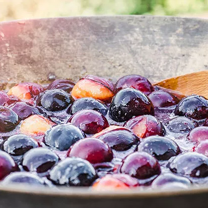 Kırmızı Erik Reçeli Chialı Ev Yapımı (Şeker İlavesiz)