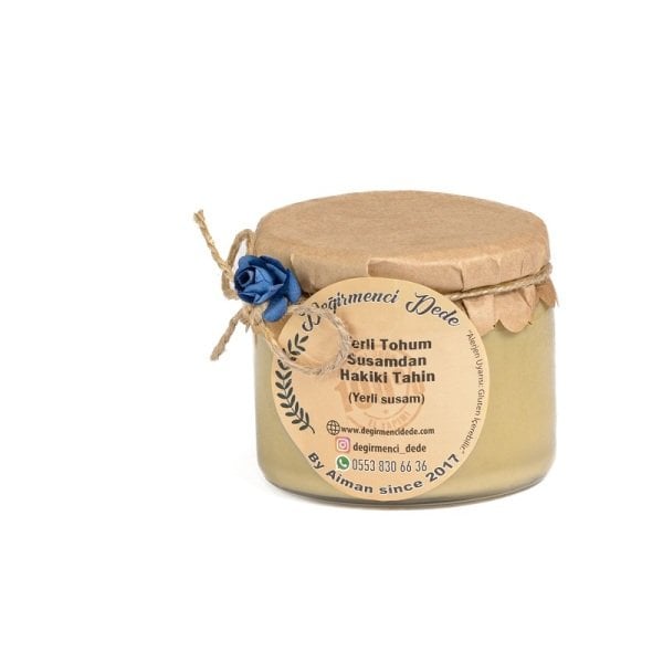Hakiki Tahin Yerli Tohum Susamdan Katkısız