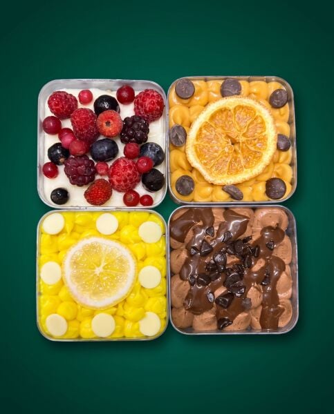 Dilim Pasta (Glütensiz ve Şeker İlavesiz) Fıstıklı Çikolatalı Fıstıklı Çikolatalı