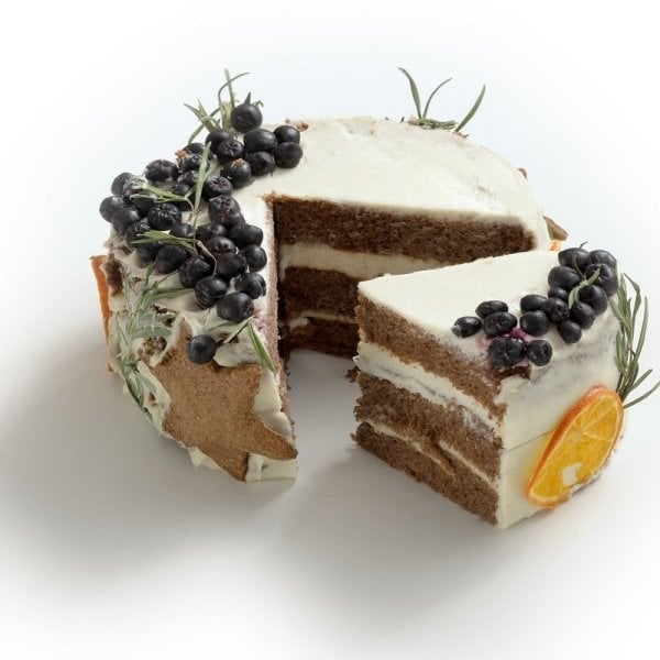 Glutensiz Meyveli Pasta(Şeker İlavesiz) 12 kişilik