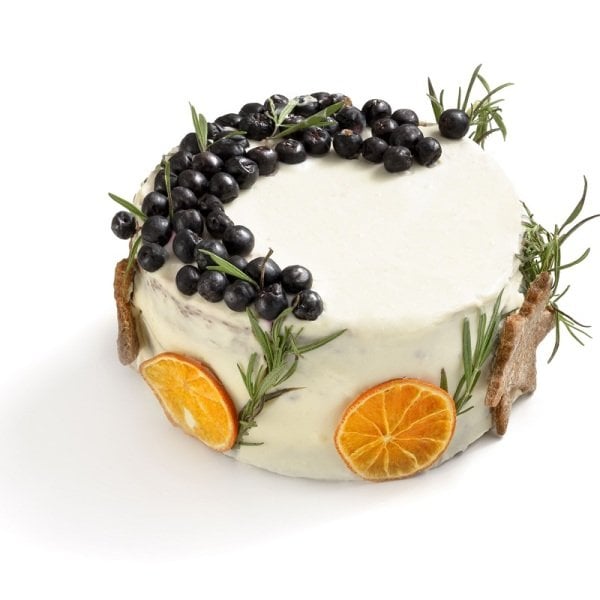 Glutensiz Meyveli Pasta(Şeker İlavesiz) 12 kişilik