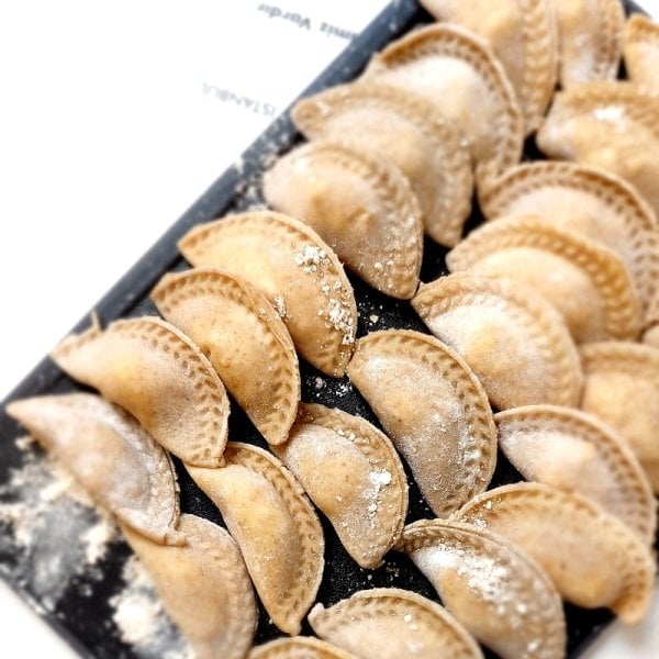 El Yapımı Siyez Mantı / Pelmeni(Peynirli)
