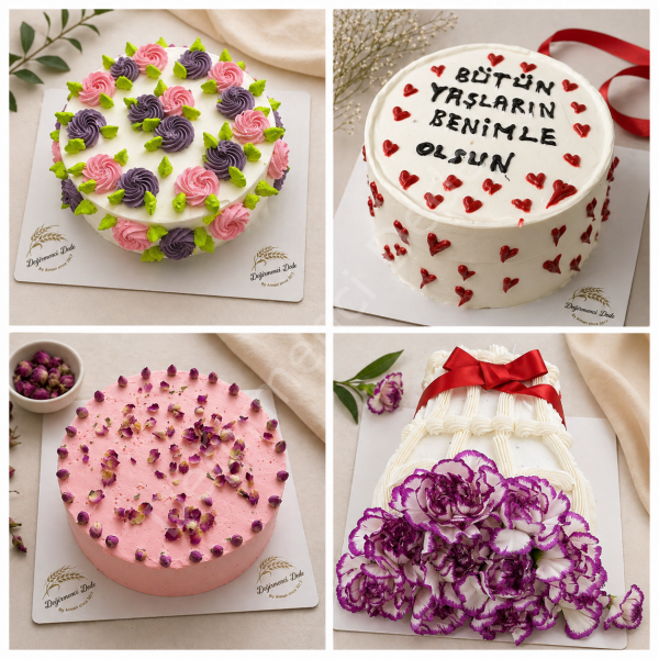 Doğum günü ve Konsept Pasta Birlikte Tasarlayalım