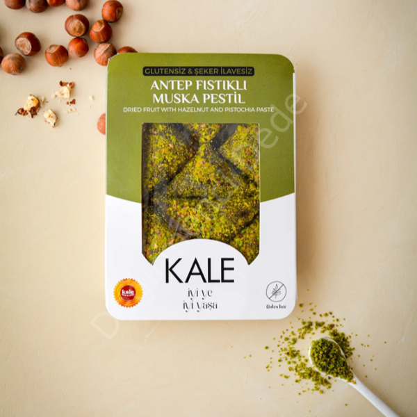 Antep Fıstıklı Muska Pestil(Şeker İlavesiz ve Glütensiz)