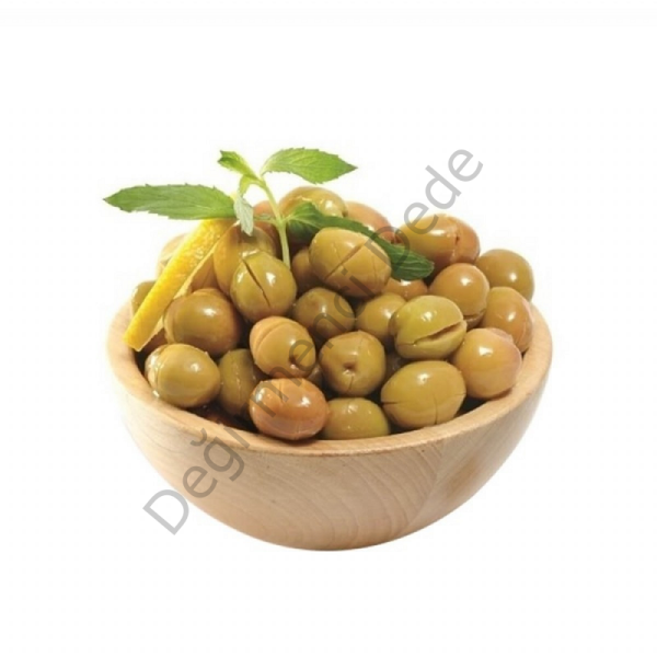 Ege Yeşil Çizik Zeytin (Boyasız ve Katkısız)