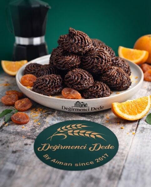 Florentine Kurabiye(Kayısı ve Portakallı)(Glutensiz ve Şeker İlavesiz)