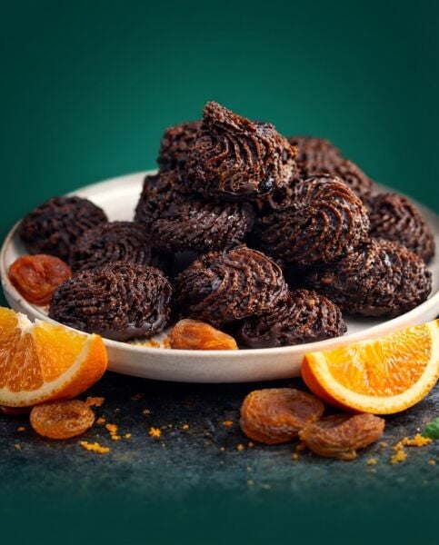 Florentine Kurabiye(Kayısı ve Portakallı)(Glutensiz ve Şeker İlavesiz)