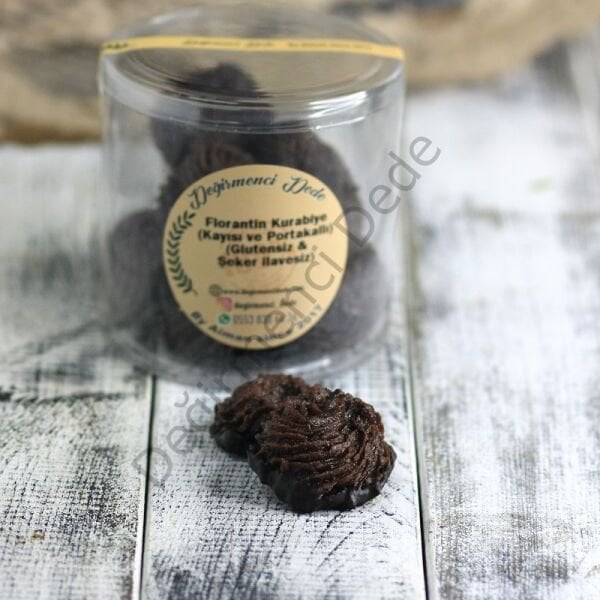 Florentine Kurabiye(Kayısı ve Portakallı)(Glutensiz ve Şeker İlavesiz)