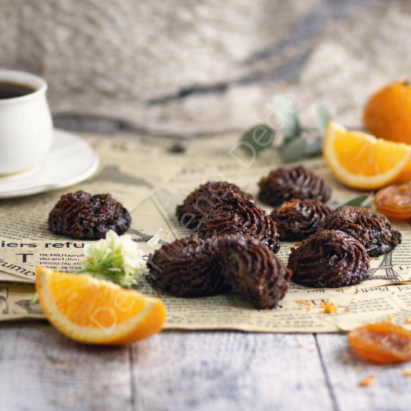 Florentine Kurabiye(Kayısı ve Portakallı)(Glutensiz ve Şeker İlavesiz)