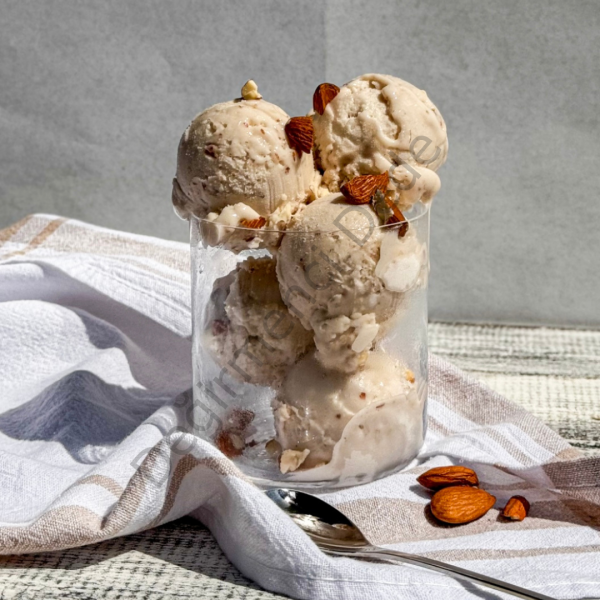 Artizan Dondurma Badem Sütlü(Şeker İlavesiz, %100 Vegan) 1000ml