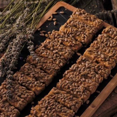 Karabuğday Ayçekirdekli Tuzlu Kurabiye(Glütensiz)