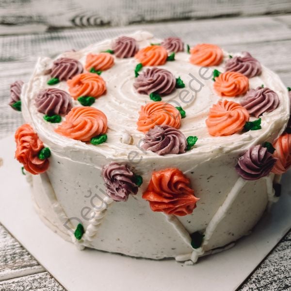 Bento Sarmaşık Pasta(4 Kişilik)(Şeker İlavesiz ve Glutensiz)