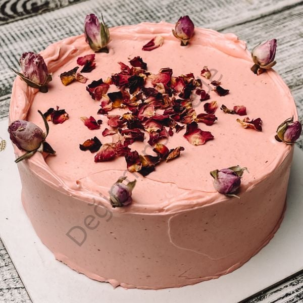 Bento Güllü Pasta(4 Kişilik)(Şeker İlavesiz ve Glutensiz)