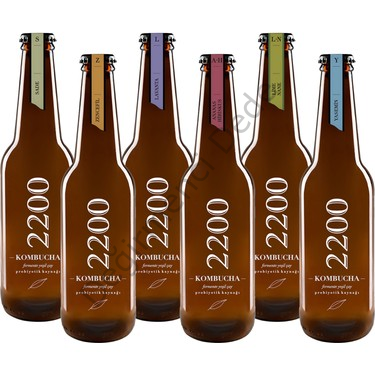 Kombucha 2200 Ananas Hibiskus 1 Koli(6 adet)