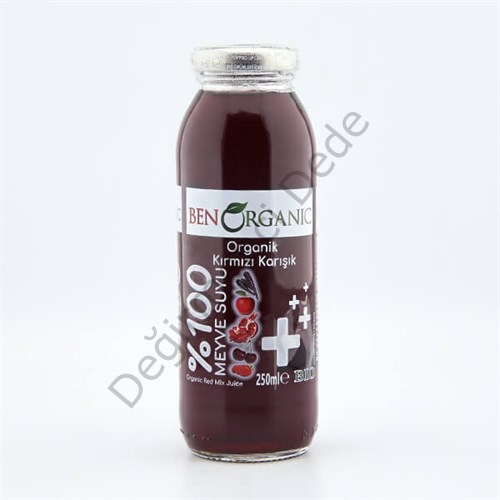 Benorganic Kırmızı Karışık Meyve Suyu 1 Adet