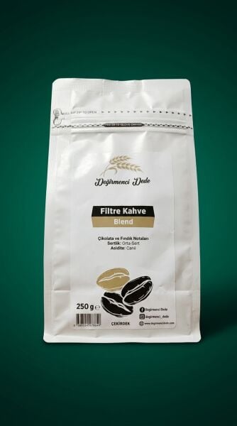 Çekirdek Kahve Blend (Öğütülmemiş)(Etiyopya %50, Kolombiya %30,Peru %20)