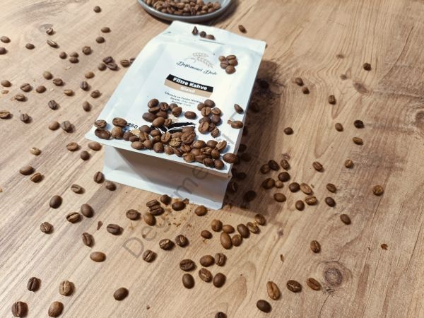 Çekirdek Kahve Blend (Öğütülmemiş)(Etiyopya %50, Kolombiya %30,Peru %20) 250g
