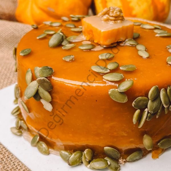 Bal Kabaklı Pasta(Glütensiz, Laktozsuz ve Şeker İlavesiz)