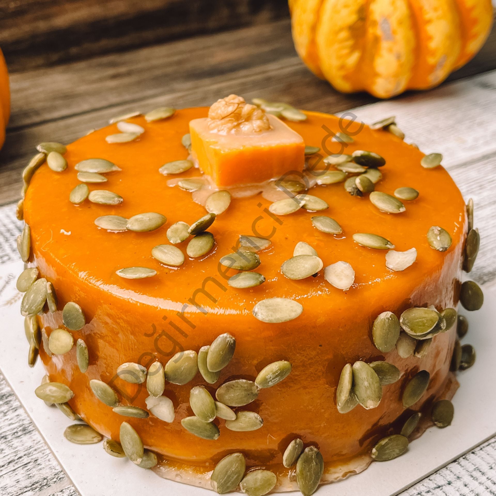 Bal Kabaklı Pasta(Glütensiz, Laktozsuz ve Şeker İlavesiz)