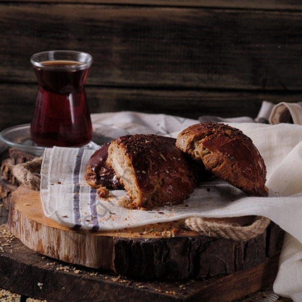 Ekşi Mayalı Karabuğday Poğaça(Beyaz Peynirli)(5 Adet)
