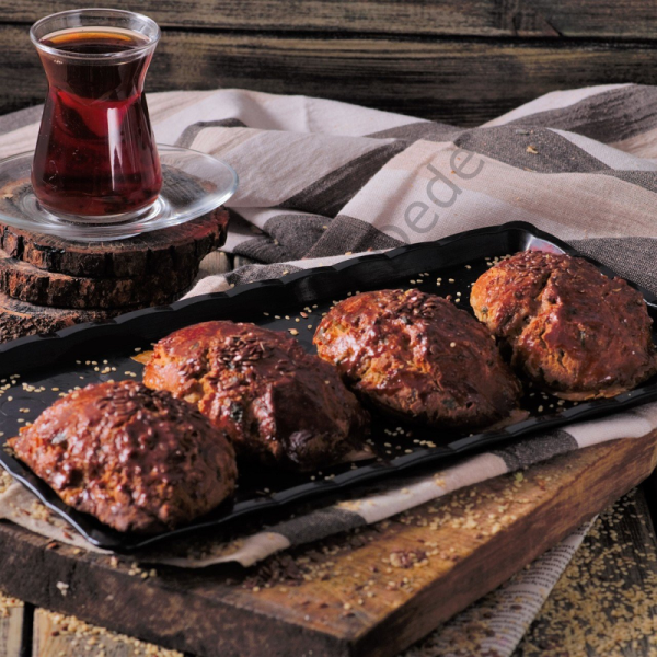 Ekşi Mayalı Karabuğday Poğaça(Beyaz Peynirli)(5 Adet)