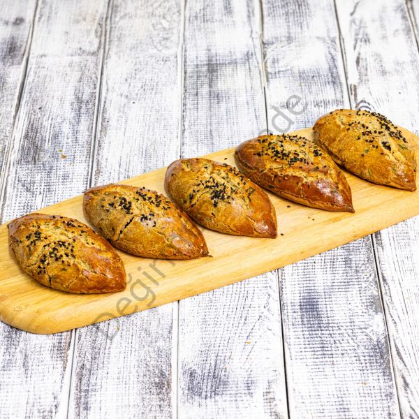 Ekşi Mayalı Karabuğday Poğaça(Zeytinli)(5 Adet)