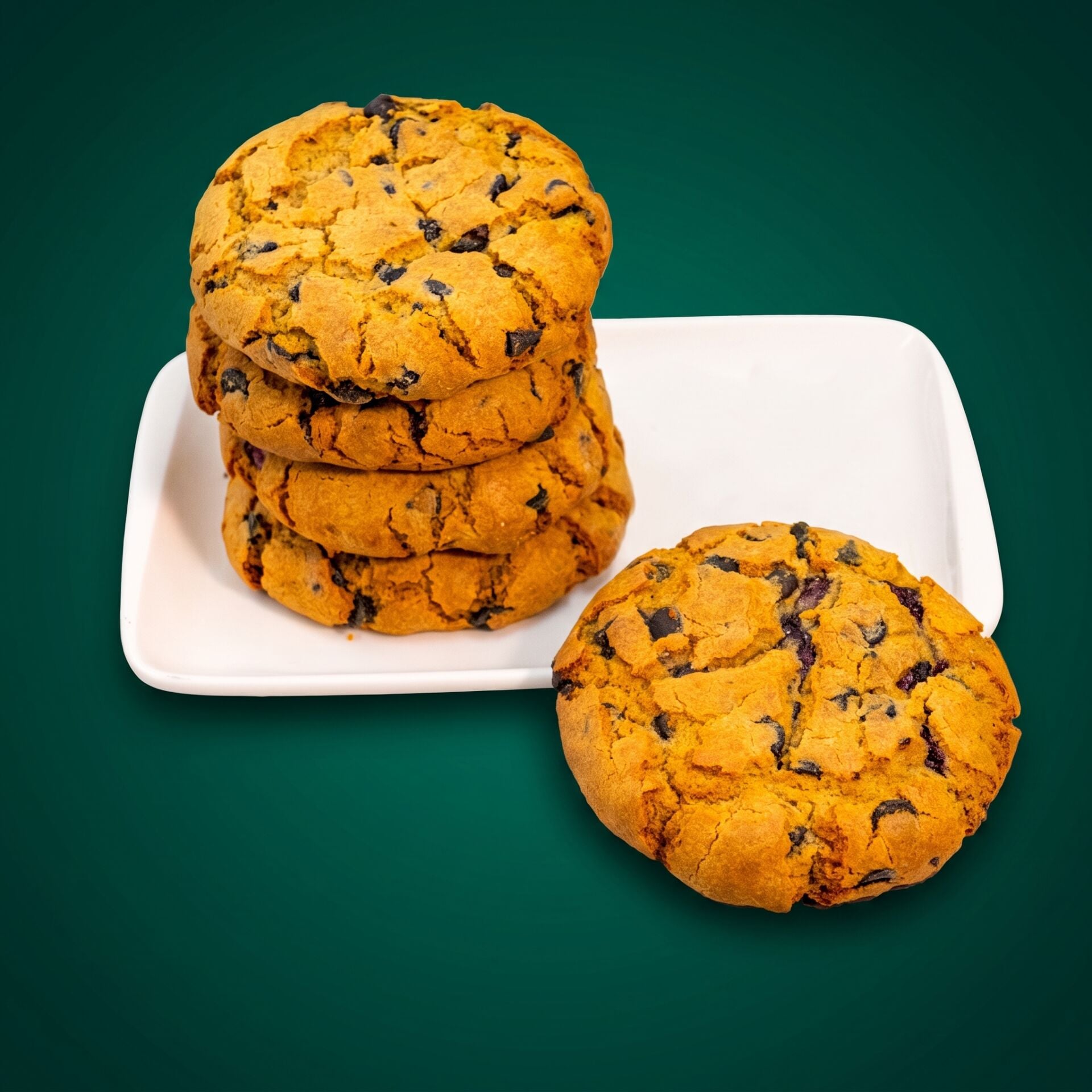 Orman Meyveli Çikolatalı Cookie (Glütensiz ve Şeker İlavesiz)(5 AL 4 ÖDE Avantajlı Paket)