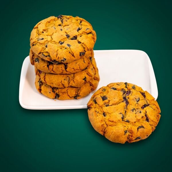 Orman Meyveli Çikolatalı Cookie (Glütensiz ve Şeker İlavesiz)(5 AL 4 ÖDE Avantajlı Paket)